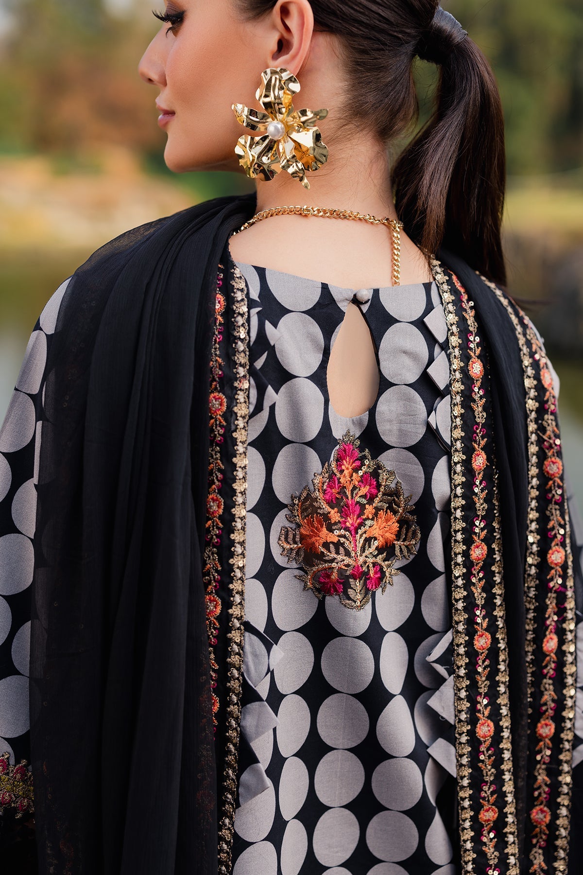 Charizma | Qara Festive Edit 25 |CQ5-01 by Charzima - Designer Dress - Type: Ladies Clothes - Available at Libayah - 100% Original