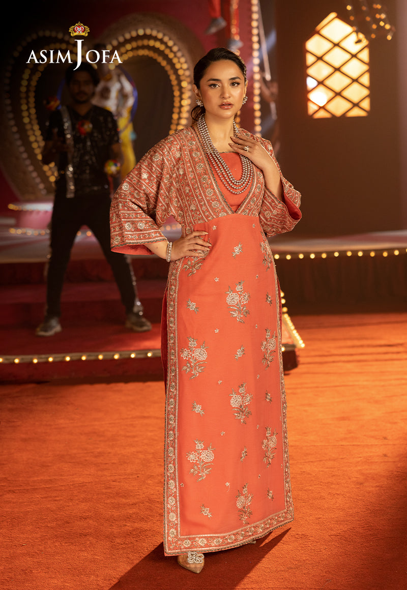 Asim Jofa | Luxury Festive Rejoice | AJLFF-14 by Asim Jofa - Designer Dress - Type: Ladies Clothes - Available at Libayah - 100% Original
