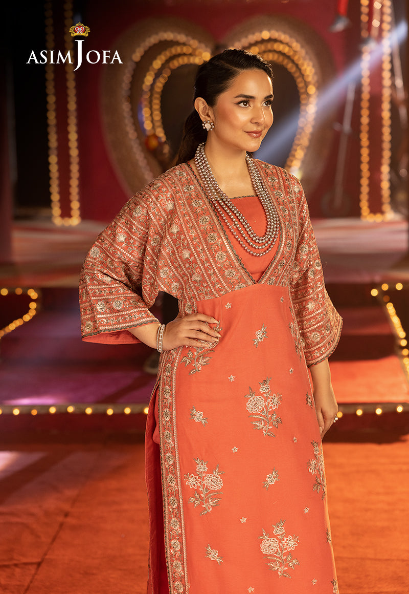 Asim Jofa | Luxury Festive Rejoice | AJLFF-14 by Asim Jofa - Designer Dress - Type: Ladies Clothes - Available at Libayah - 100% Original