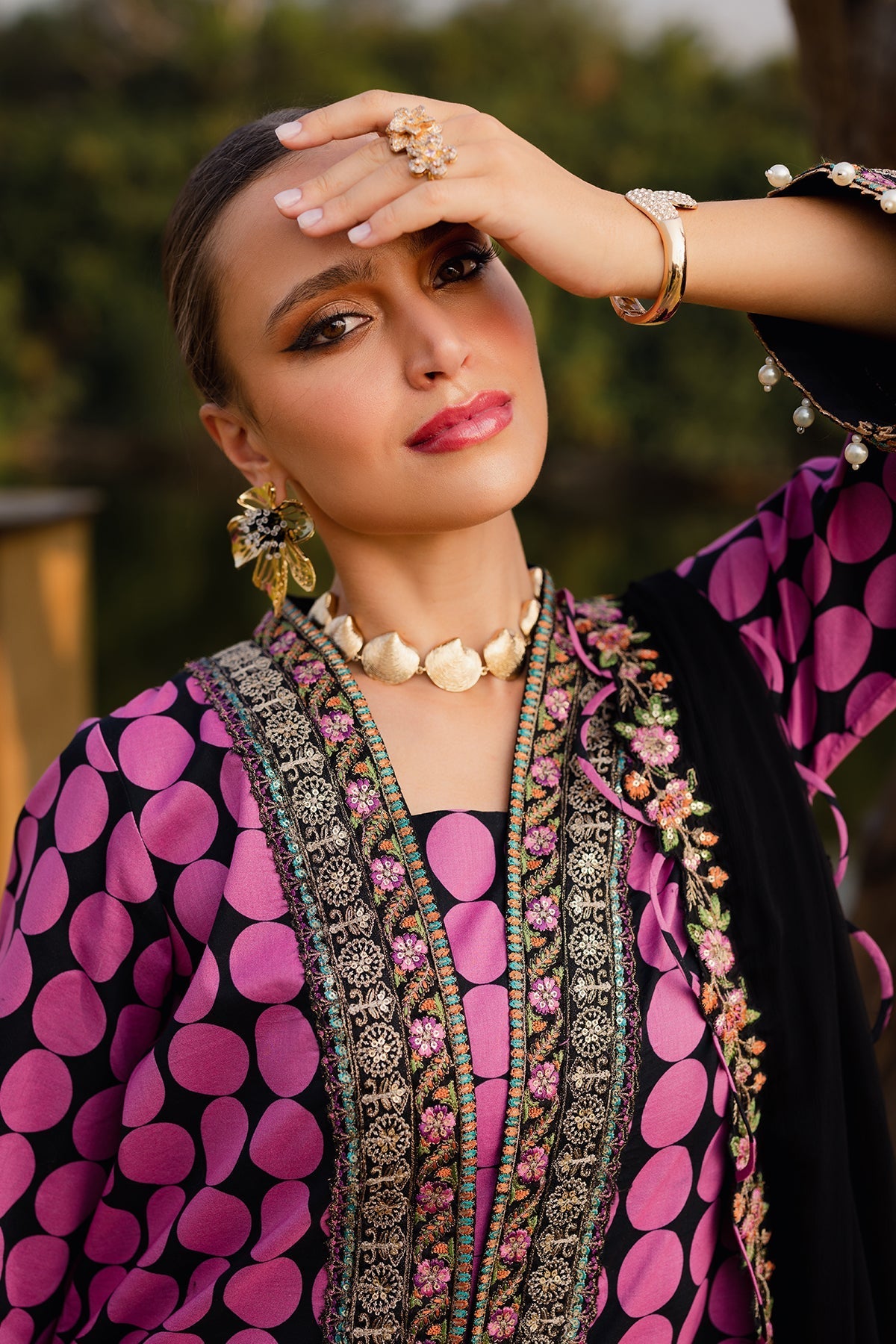 Charizma | Qara Festive Edit 25 | CQ5-07 by Charizma - Designer Dress - Type: Ladies Clothes - Available at Libayah - 100% Original