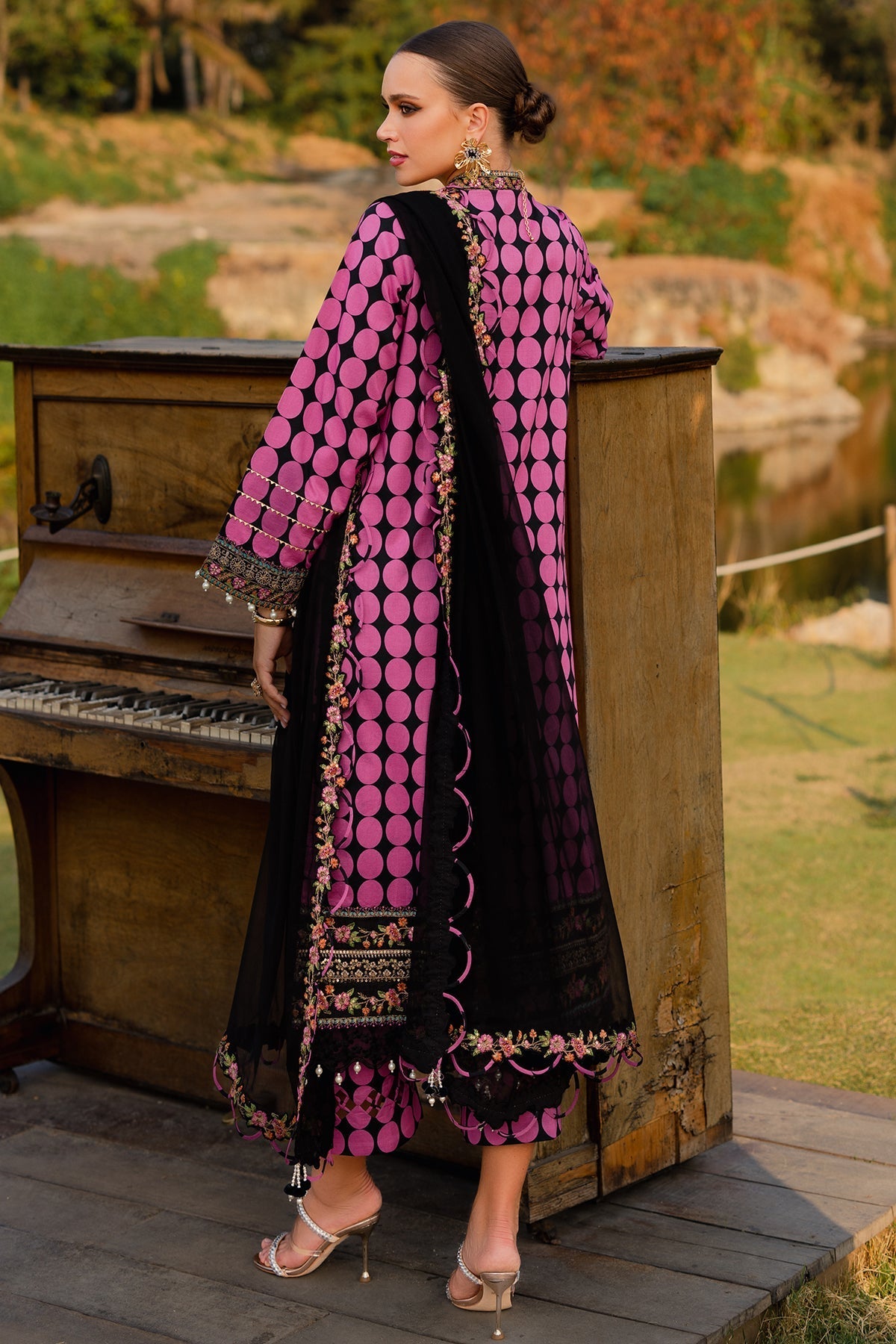 Charizma | Qara Festive Edit 25 | CQ5-07 by Charizma - Designer Dress - Type: Ladies Clothes - Available at Libayah - 100% Original