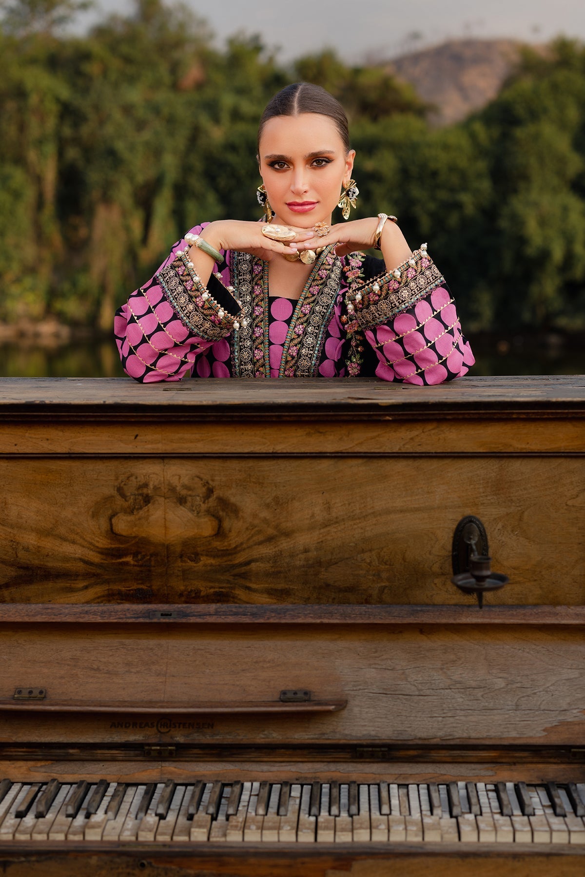 Charizma | Qara Festive Edit 25 | CQ5-07 by Charizma - Designer Dress - Type: Ladies Clothes - Available at Libayah - 100% Original