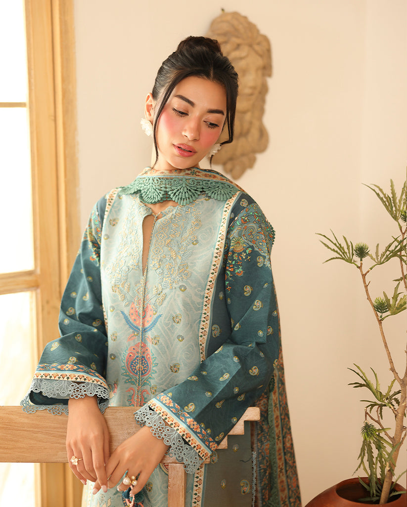 Roheenaz | Pareesa Cambric | Shafia by Roheenaz - Designer Dress  - Type : Ladies Clothes - Available at Libayah - 100% Original 