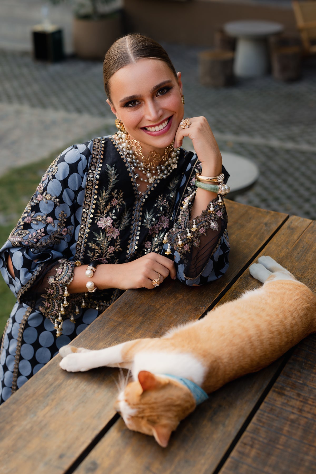 Charizma | Qara Festive Edit 25 | CQ5-06 by Charizma - Designer Dress - Type: Ladies Clothes - Available at Libayah - 100% Original