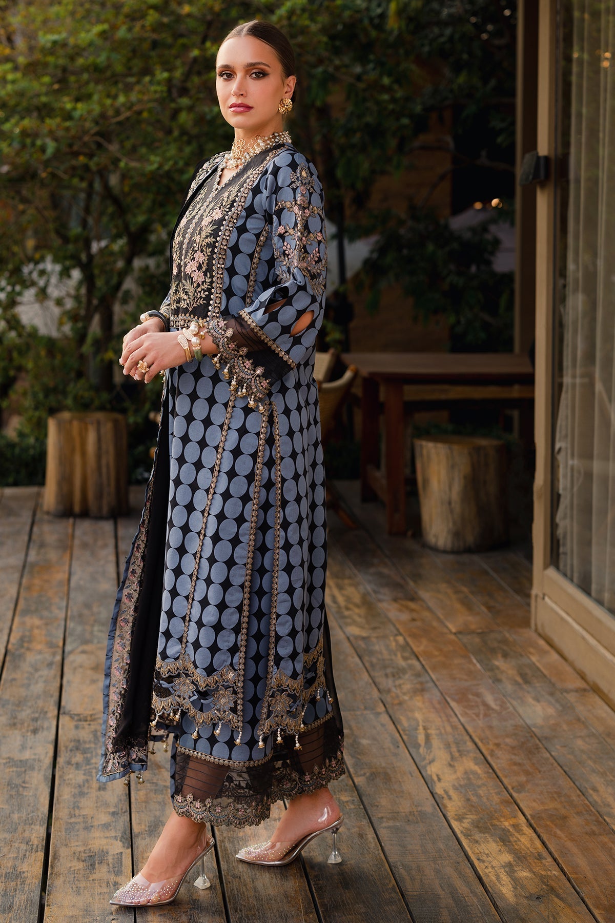 Charizma | Qara Festive Edit 25 | CQ5-06 by Charizma - Designer Dress - Type: Ladies Clothes - Available at Libayah - 100% Original