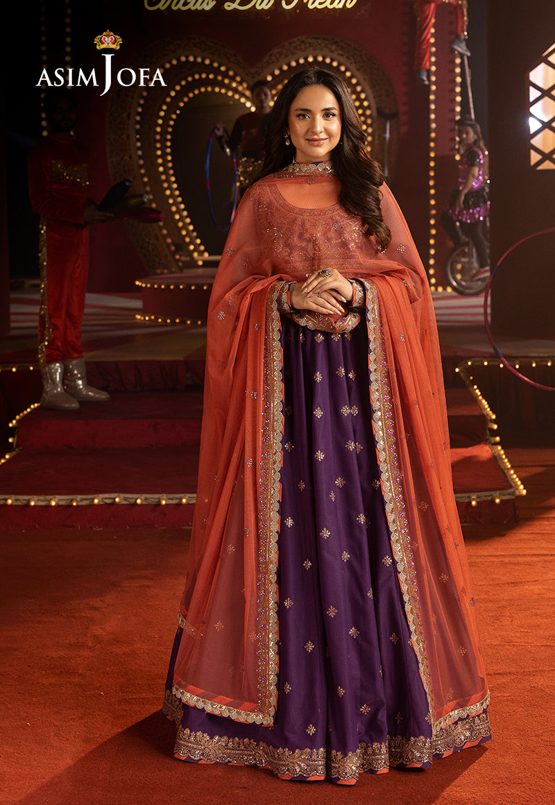 Asim Jofa | Luxury Festive Rejoice | AJLFF-01 by Asim Jofa - Designer Dress - Type: Ladies Clothes - Available at Libayah - 100% Original