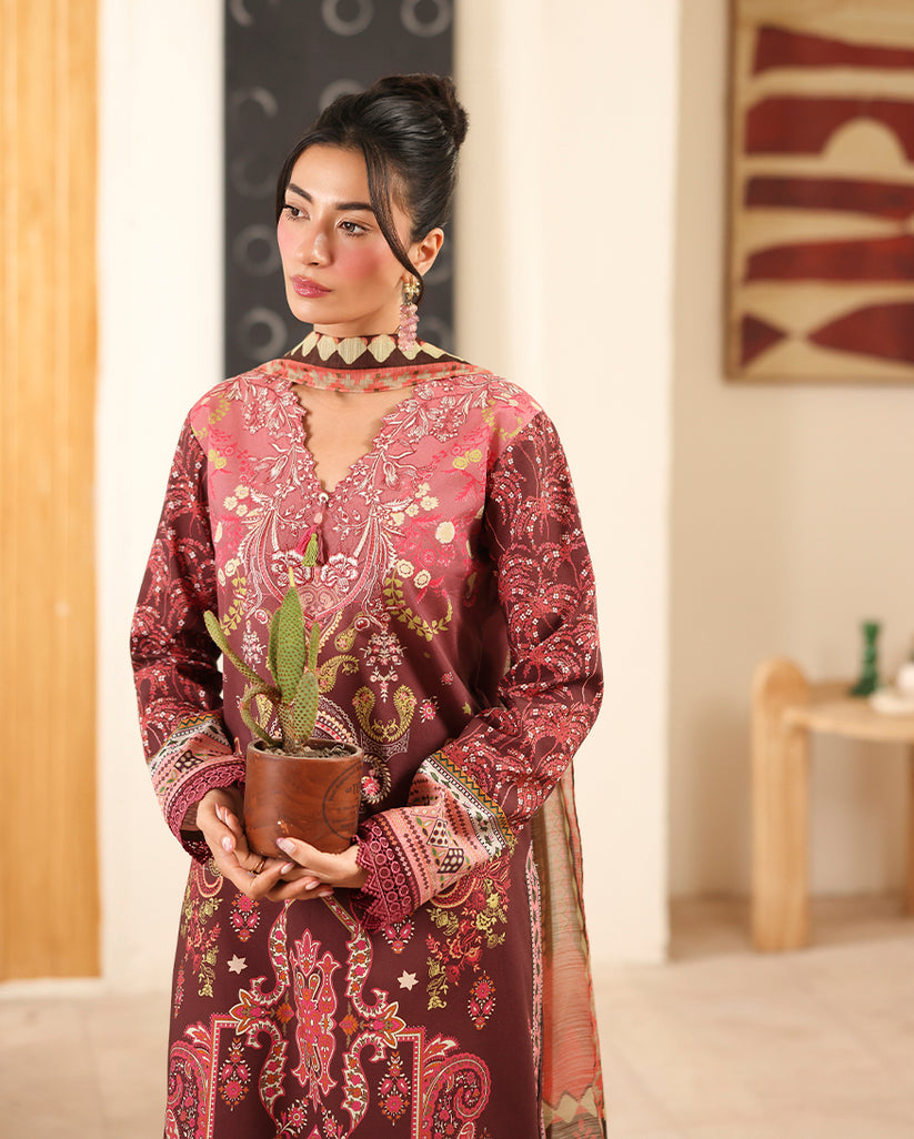 Roheenaz | Pareesa Cambric | Humaina by Roheenaz - Designer Dress  - Type : Ladies Clothes - Available at Libayah - 100% Original 