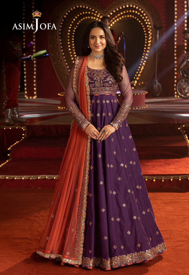Asim Jofa | Luxury Festive Rejoice | AJLFF-01 by Asim Jofa - Designer Dress - Type: Ladies Clothes - Available at Libayah - 100% Original