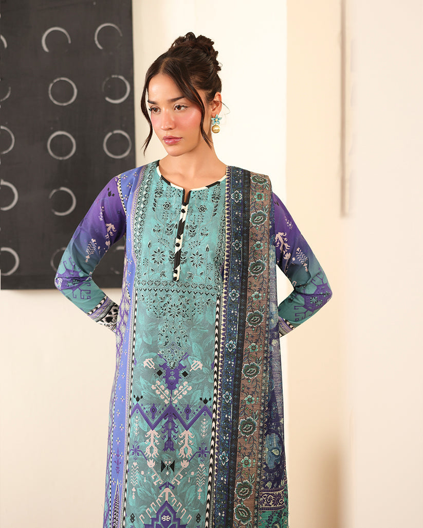 Roheenaz | Pareesa Cambric | Fabeha by Roheenaz - Designer Dress  - Type : Ladies Clothes - Available at Libayah - 100% Original 