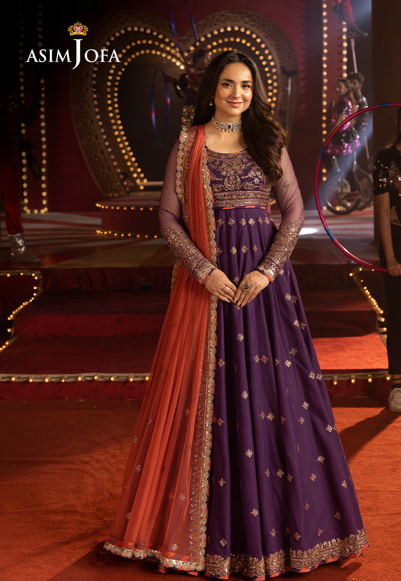 Asim Jofa | Luxury Festive Rejoice | AJLFF-01 by Asim Jofa - Designer Dress - Type: Ladies Clothes - Available at Libayah - 100% Original