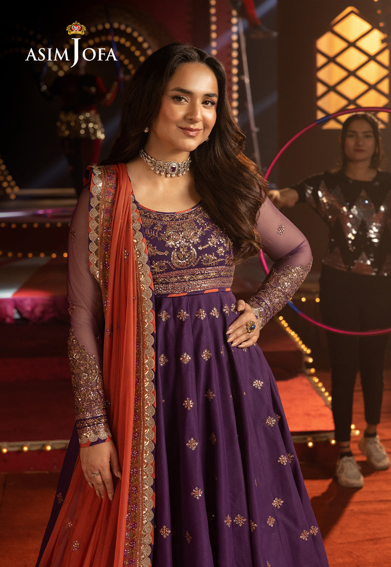 Asim Jofa | Luxury Festive Rejoice | AJLFF-01 by Asim Jofa - Designer Dress - Type: Ladies Clothes - Available at Libayah - 100% Original