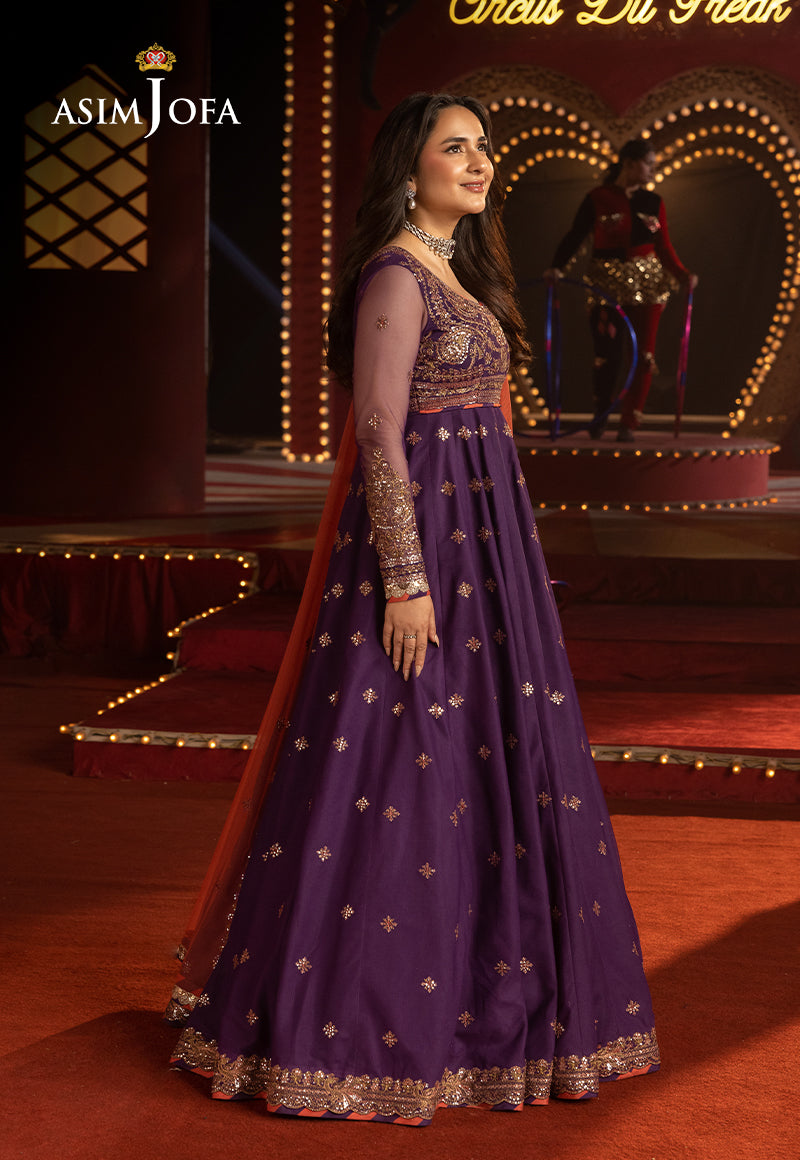Asim Jofa | Luxury Festive Rejoice | AJLFF-01 by Asim Jofa - Designer Dress - Type: Ladies Clothes - Available at Libayah - 100% Original