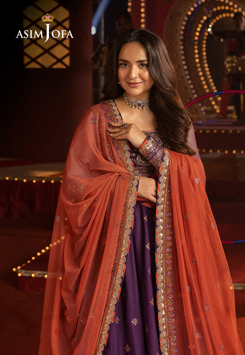 Asim Jofa | Luxury Festive Rejoice | AJLFF-01 by Asim Jofa - Designer Dress - Type: Ladies Clothes - Available at Libayah - 100% Original