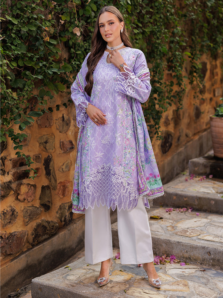 Rajbari | Floral Symphony Lawn 25 | RB-11 by Rajbari - Designer Dress - Type: Ladies Clothes - Available at Libayah - 100% Original