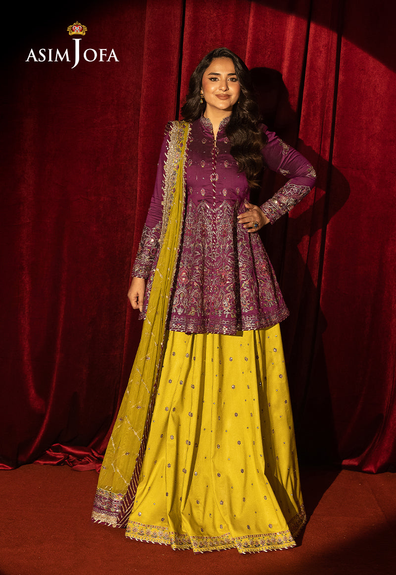 Asim Jofa | Luxury Festive Rejoice | AJLFF-17 by Asim Jofa - Designer Dress - Type: Ladies Clothes - Available at Libayah - 100% Original