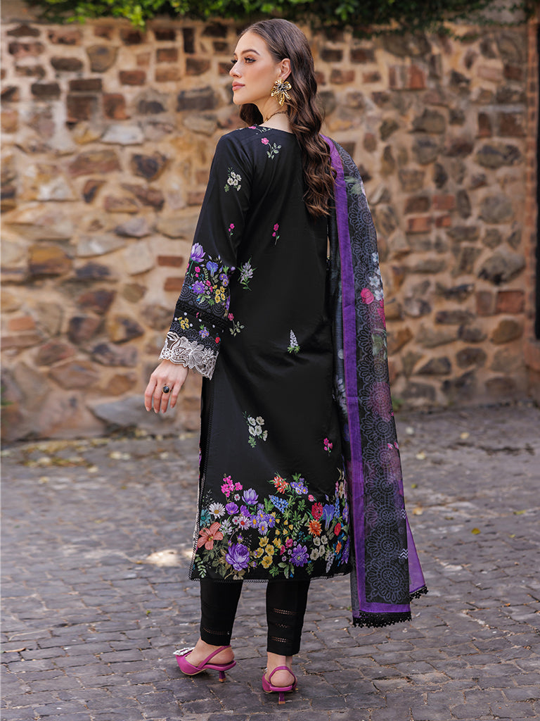 Rajbari | Floral Symphony Lawn 25 | RB-08 by Rajbari - Designer Dress - Type: Ladies Clothes - Available at Libayah - 100% Original