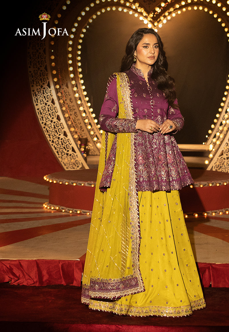 Asim Jofa | Luxury Festive Rejoice | AJLFF-17 by Asim Jofa - Designer Dress - Type: Ladies Clothes - Available at Libayah - 100% Original