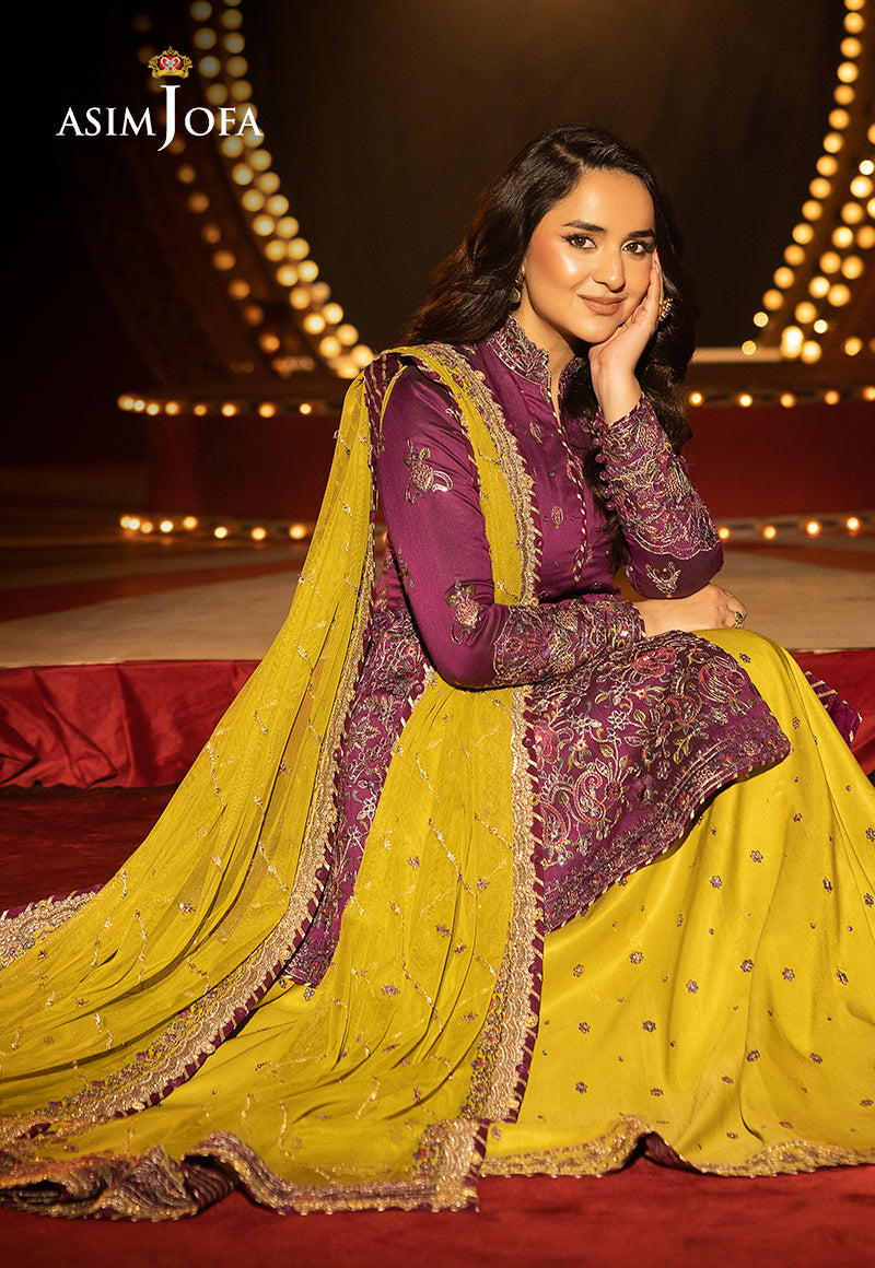 Asim Jofa | Luxury Festive Rejoice | AJLFF-17 by Asim Jofa - Designer Dress - Type: Ladies Clothes - Available at Libayah - 100% Original