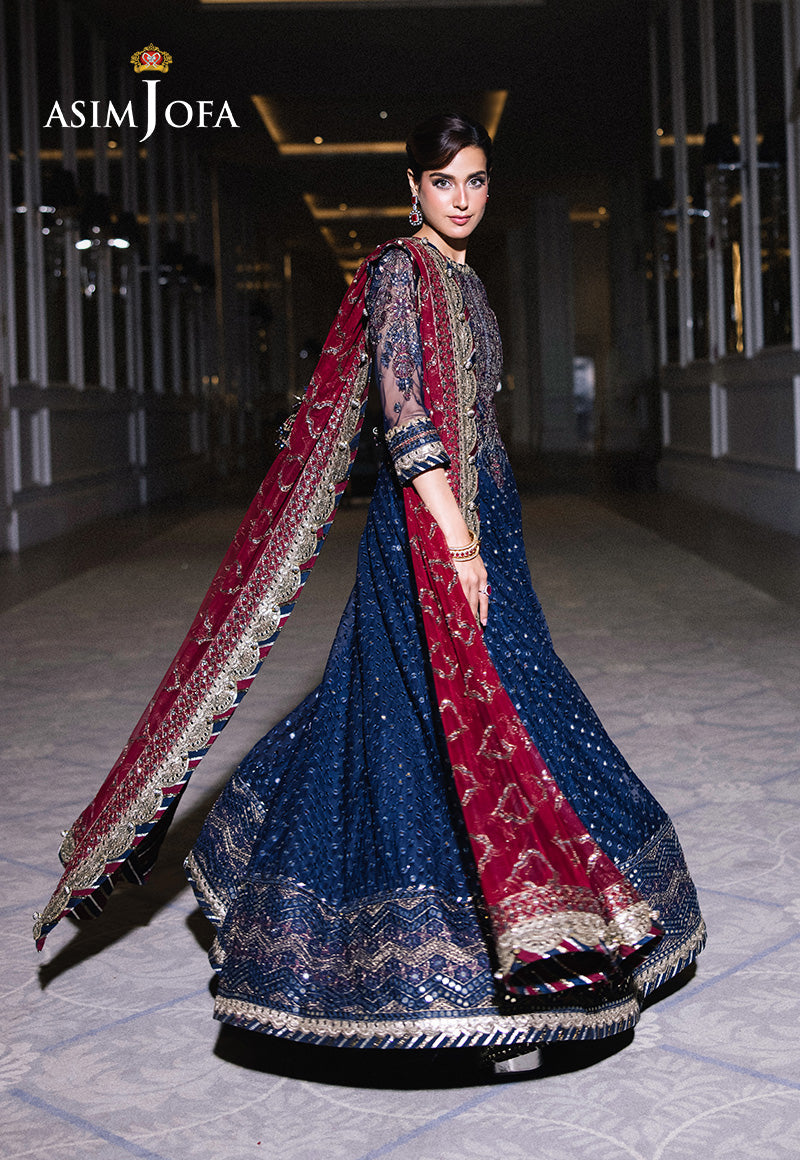 Asim Jofa | Festive Collection | AJFF-05 by Asim Jofa - Designer Dress  - Type : Ladies Clothes - Available at Libayah - 100% Original 