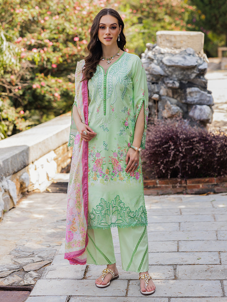 Rajbari | Floral Symphony Lawn 25 | RB-10 by Rajbari - Designer Dress - Type: Ladies Clothes - Available at Libayah - 100% Original