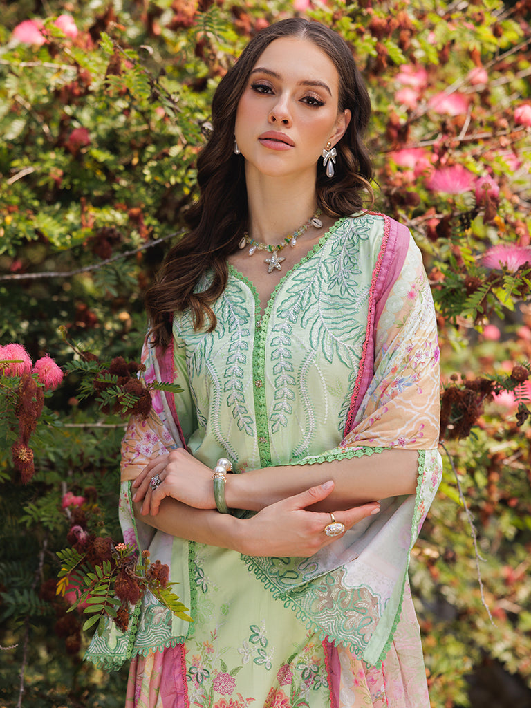 Rajbari | Floral Symphony Lawn 25 | RB-10 by Rajbari - Designer Dress - Type: Ladies Clothes - Available at Libayah - 100% Original
