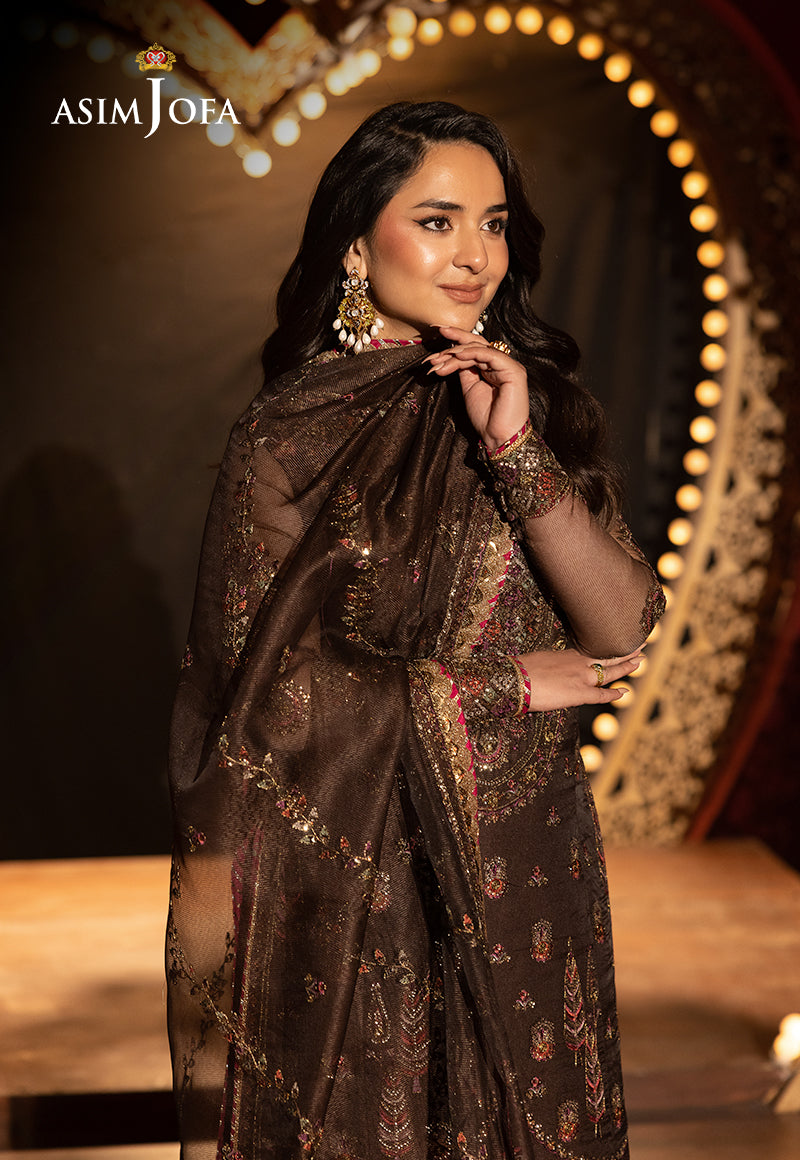 Asim Jofa | Luxury Festive Rejoice | AJLFF-11 by Asim Jofa - Designer Dress - Type: Ladies Clothes - Available at Libayah - 100% Original