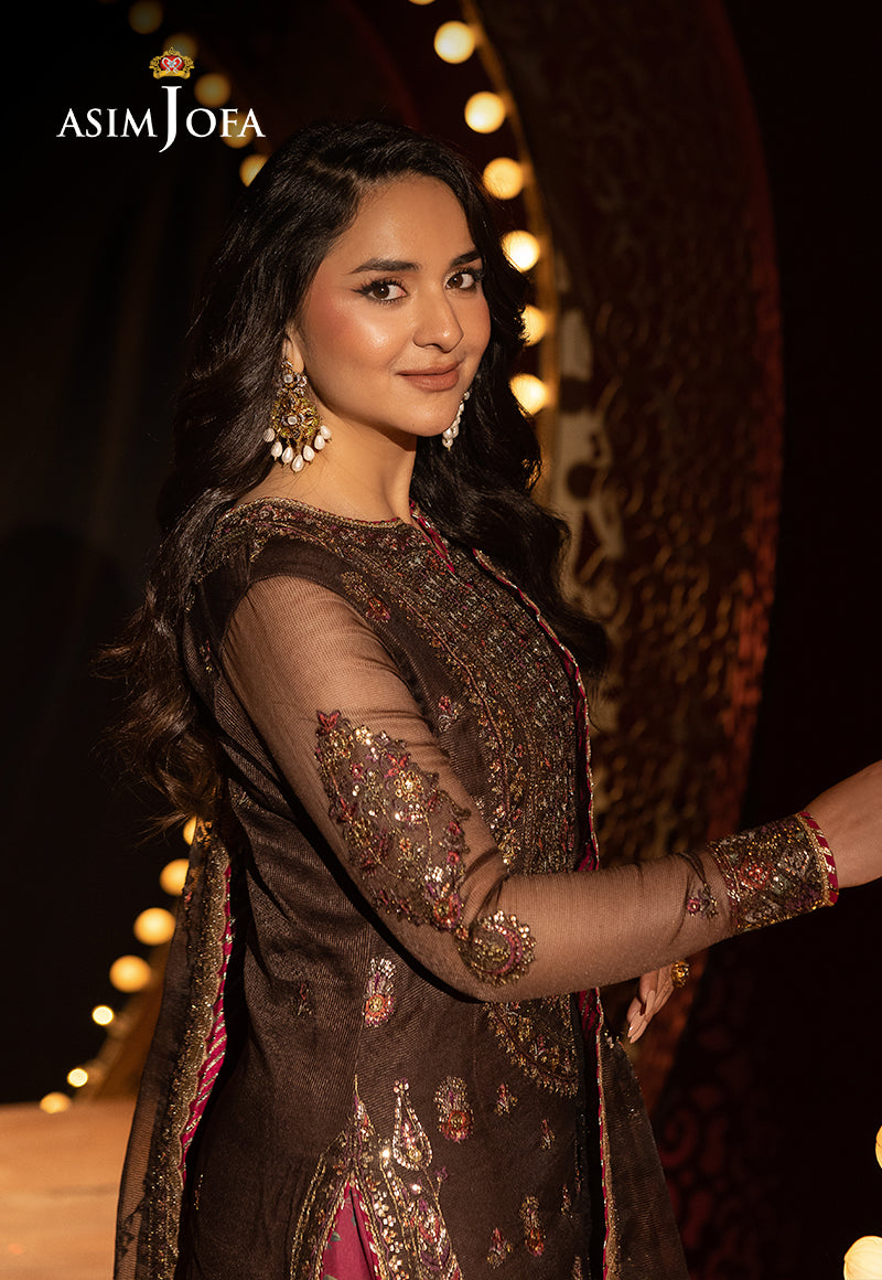 Asim Jofa | Luxury Festive Rejoice | AJLFF-11 by Asim Jofa - Designer Dress - Type: Ladies Clothes - Available at Libayah - 100% Original