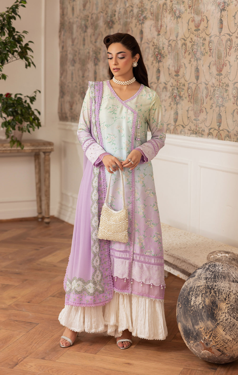 Maya | Eloura Silk Pret 25 |LUMA by Maya - Designer Dress  - Type : Ladies Clothes - Available at Libayah - 100% Original 
