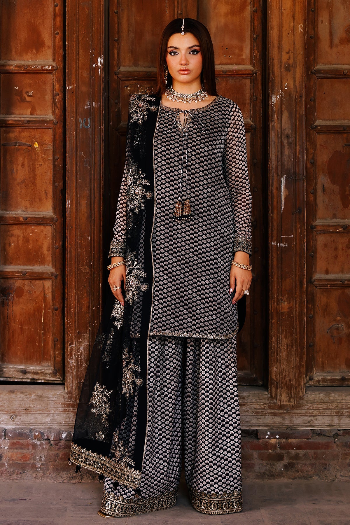 CMA-5-133 – authentic Pakistani formal dress from the Charizma Fumee Luxury Chiffon collection for women in the UK