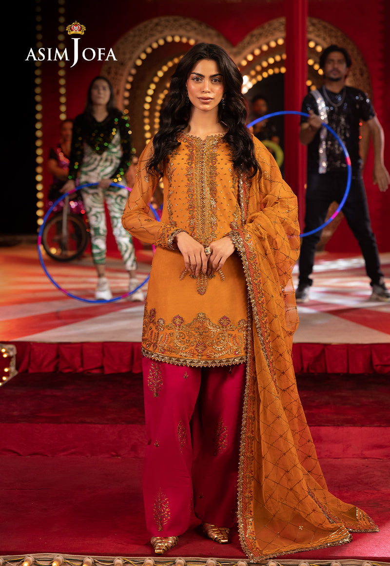 Asim Jofa | Luxury Festive Rejoice | AJLFF-05 by Asim Jofa - Designer Dress - Type: Ladies Clothes - Available at Libayah - 100% Original