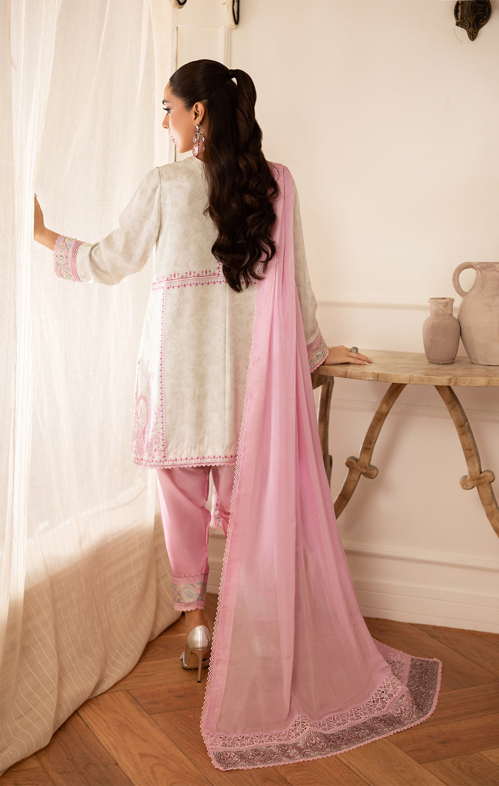 Maya | Eloura Silk Pret 25 |AURI by Maya - Designer Dress  - Type : Ladies Clothes - Available at Libayah - 100% Original 