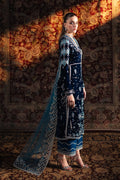 Qalamkar | Velvet Edit | BK-07 LIYANA by Qalamkar - Designer Dress - Type: Ladies Clothes - Available at Libayah - 100% Original