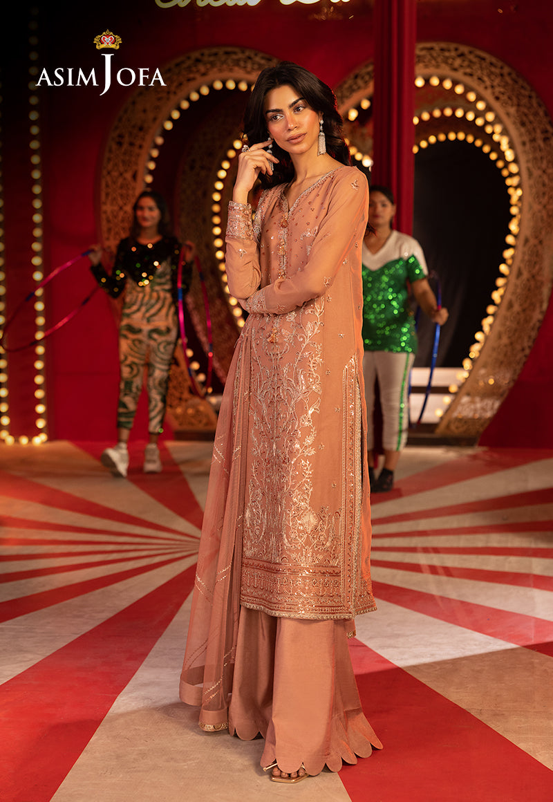 Asim Jofa | Luxury Festive Rejoice | AJLFF-16 by Asim Jofa - Designer Dress - Type: Ladies Clothes - Available at Libayah - 100% Original
