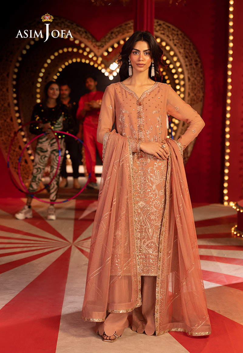 Asim Jofa | Luxury Festive Rejoice | AJLFF-16 by Asim Jofa - Designer Dress - Type: Ladies Clothes - Available at Libayah - 100% Original
