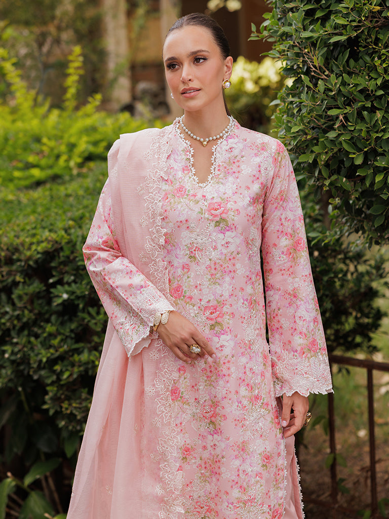 Rajbari | Floral Symphony Lawn 25 | RB-03 by Rajbari - Designer Dress - Type: Ladies Clothes - Available at Libayah - 100% Original