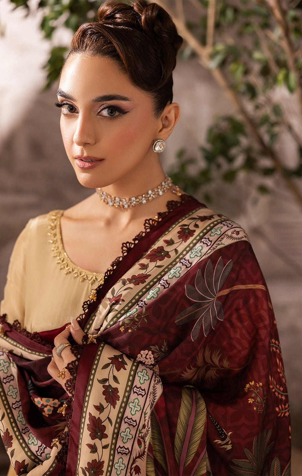 Maya | Eloura Silk Pret 25 |SILVA by Maya - Designer Dress  - Type : Ladies Clothes - Available at Libayah - 100% Original 