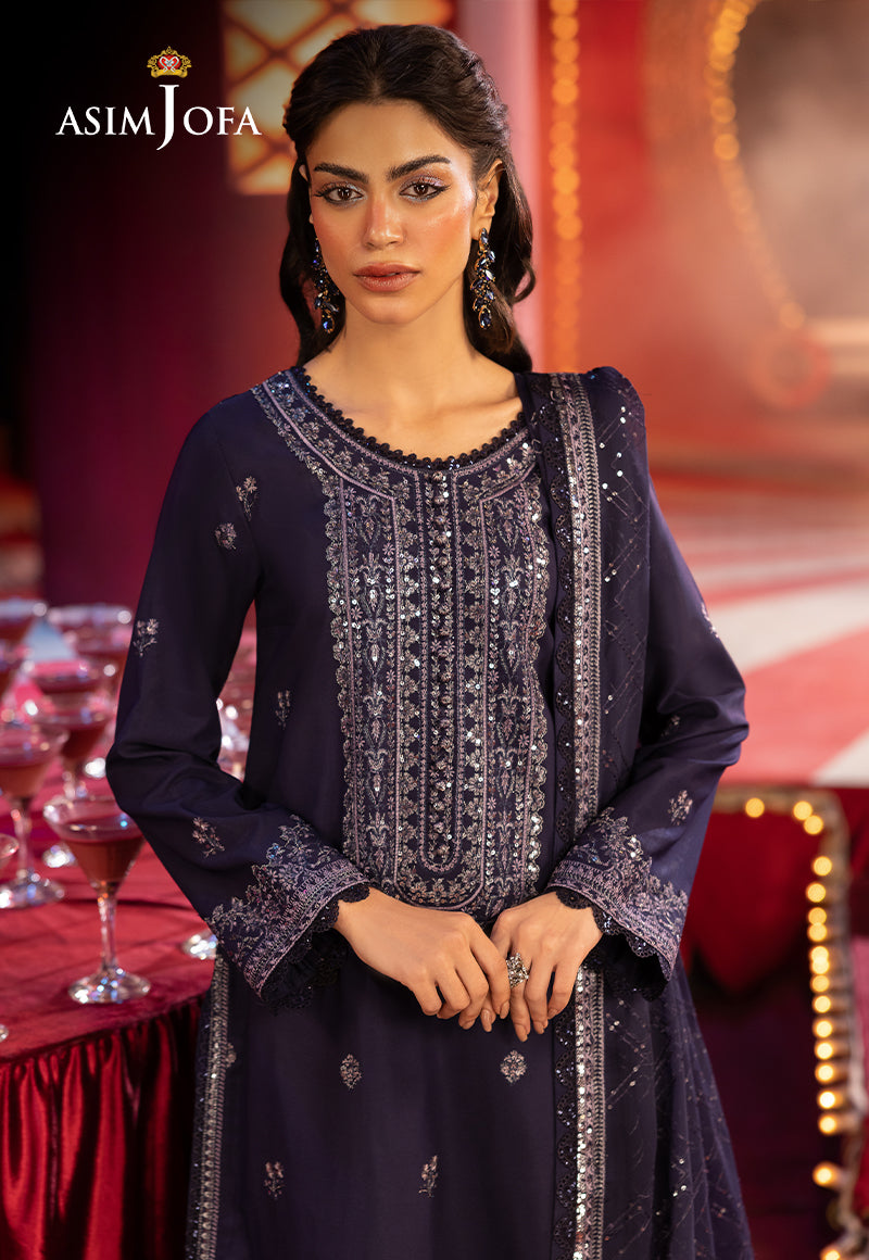 Asim Jofa | Luxury Festive Rejoice | AJLFF-03 by Asim Jofa - Designer Dress - Type: Ladies Clothes - Available at Libayah - 100% Original