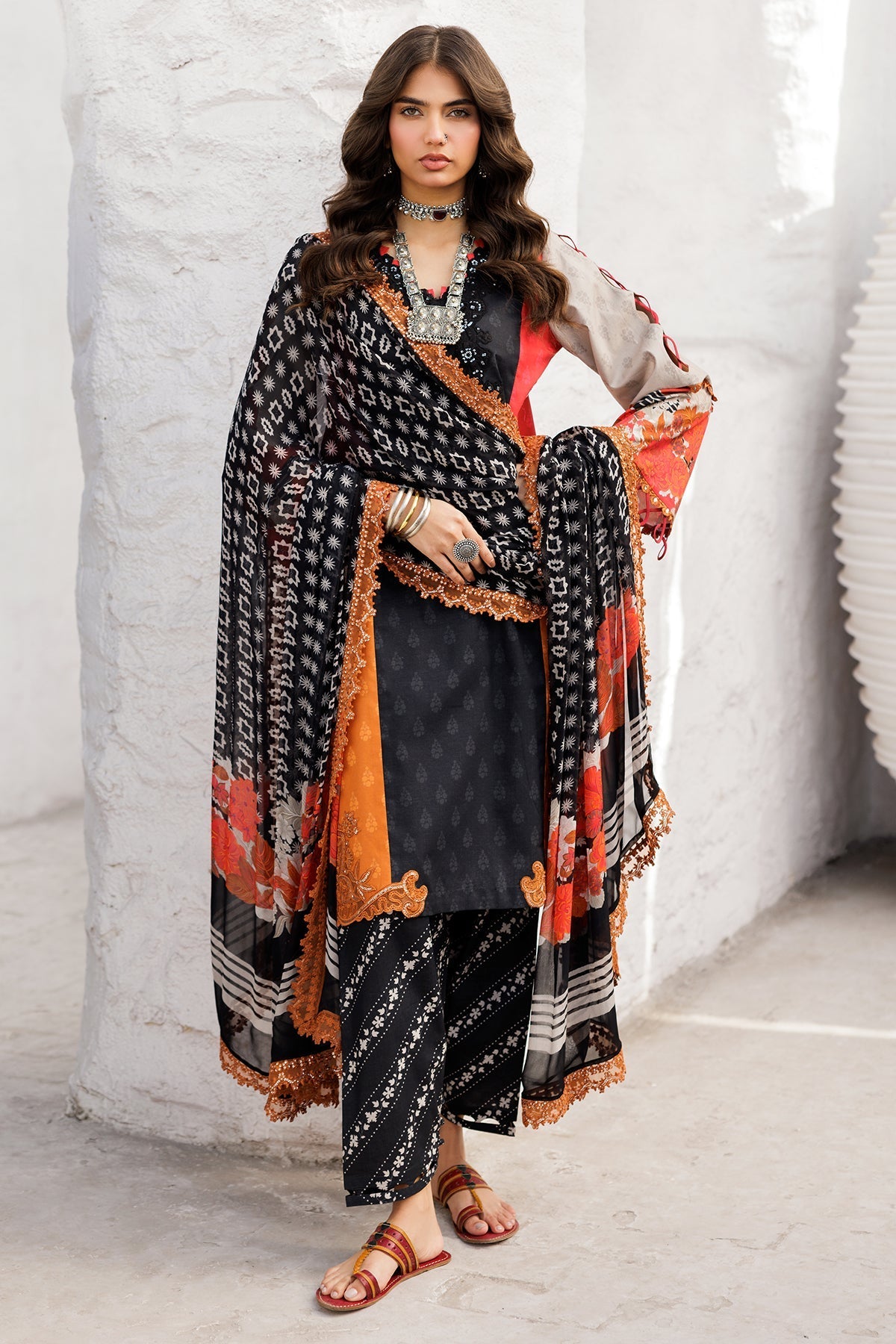 Charizma | Rangoli Lawn | CRO5-01 by Charizma - Designer Dress - Type: Ladies Clothes - Available at Libayah - 100% Original
