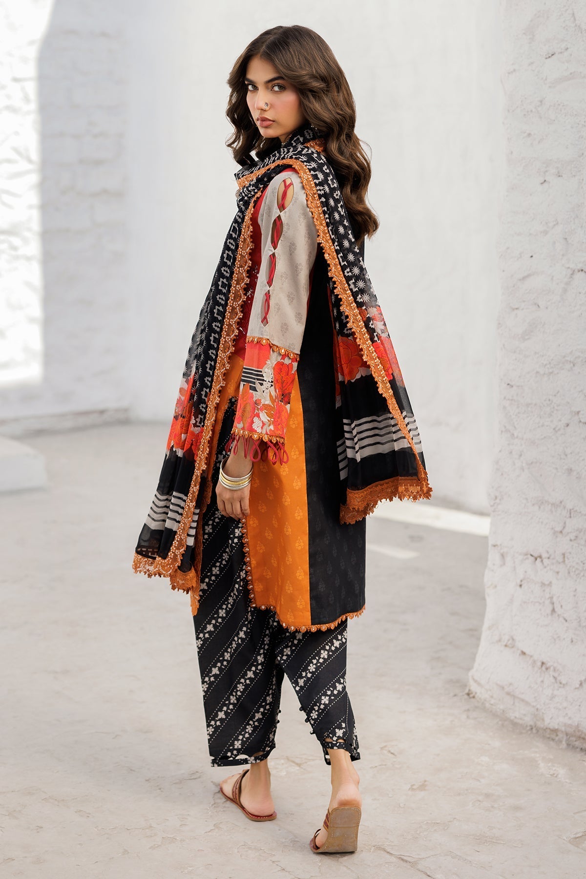 Charizma | Rangoli Lawn | CRO5-01 by Charizma - Designer Dress - Type: Ladies Clothes - Available at Libayah - 100% Original