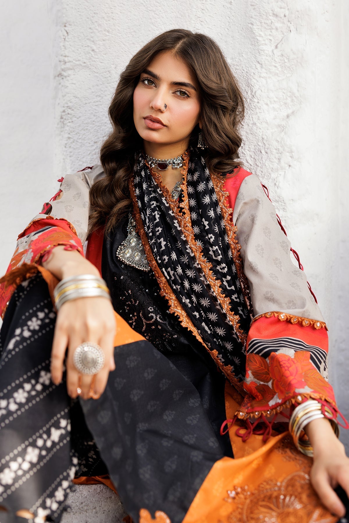 Charizma | Rangoli Lawn | CRO5-01 by Charizma - Designer Dress - Type: Ladies Clothes - Available at Libayah - 100% Original