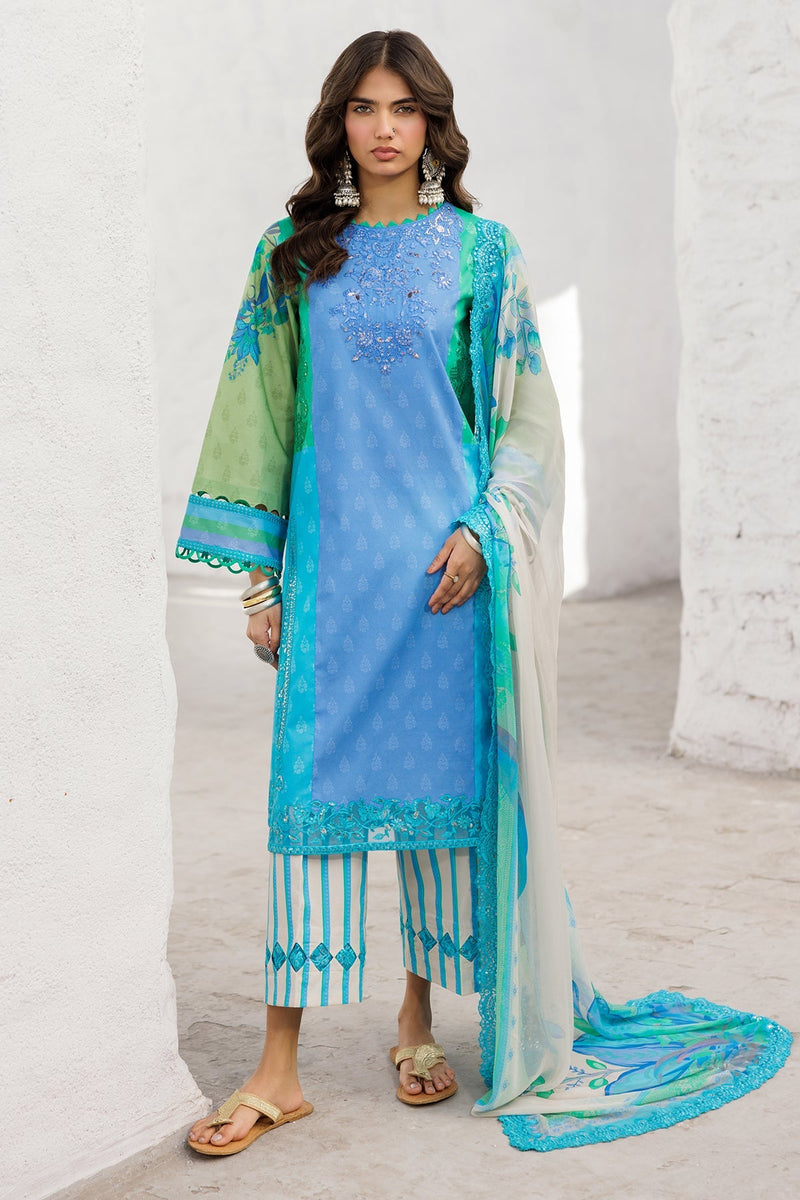 Charizma | Rangoli Lawn | CRO5-05 by Charizma - Designer Dress - Type: Ladies Clothes - Available at Libayah - 100% Original