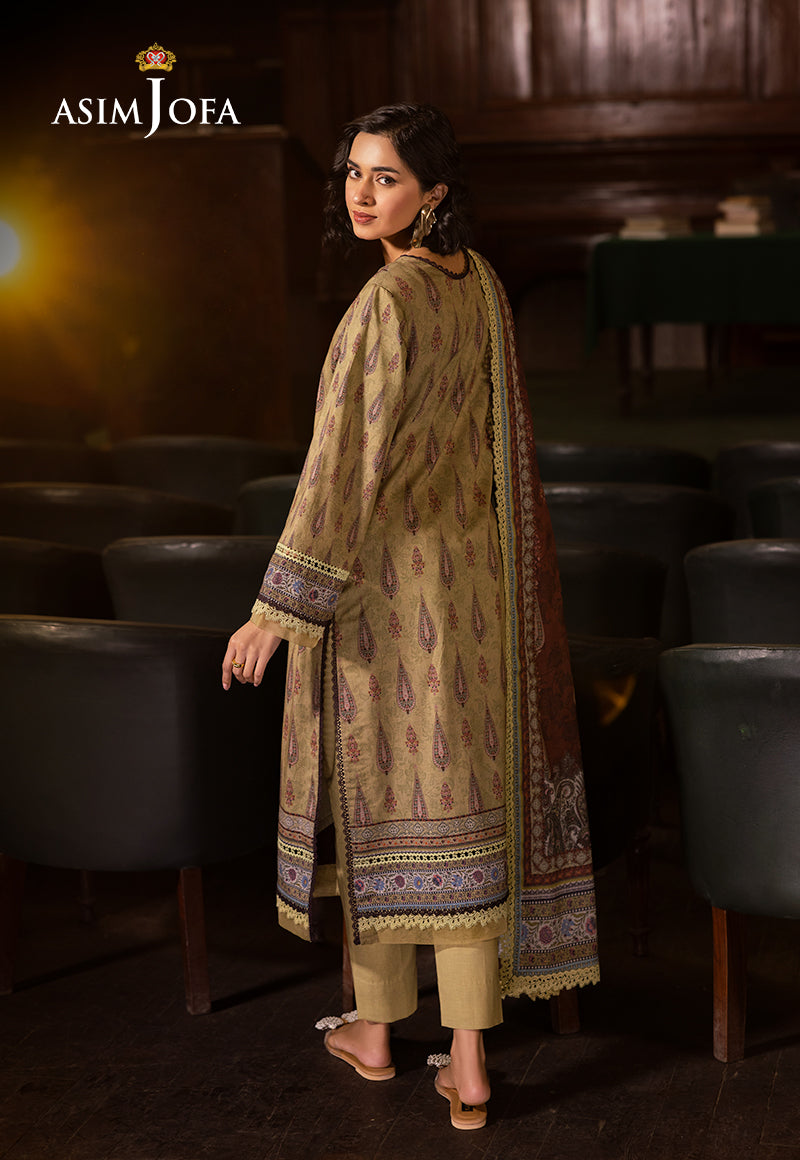 Asim Jofa | Prints Drop 2 | AJUBJ-47 by Asim Jofa - Designer Dress - Type: Ladies Clothes - Available at Libayah - 100% Original