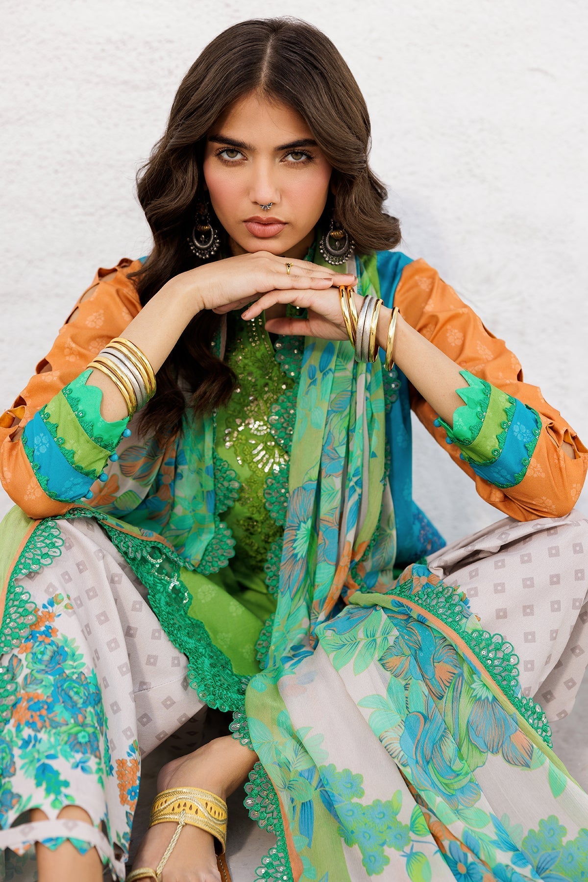 Charizma | Rangoli Lawn | CRO5-03 by Charizma - Designer Dress - Type: Ladies Clothes - Available at Libayah - 100% Original