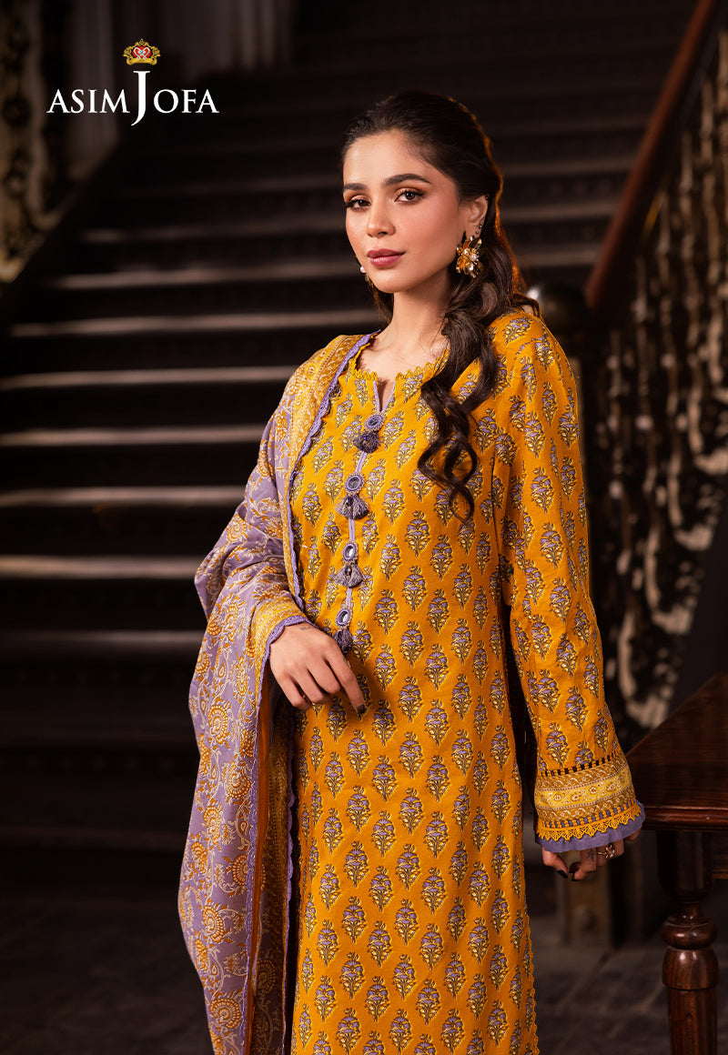 Asim Jofa | Prints Drop 2 | AJUBJ-53 by Asim Jofa - Designer Dress - Type: Ladies Clothes - Available at Libayah - 100% Original