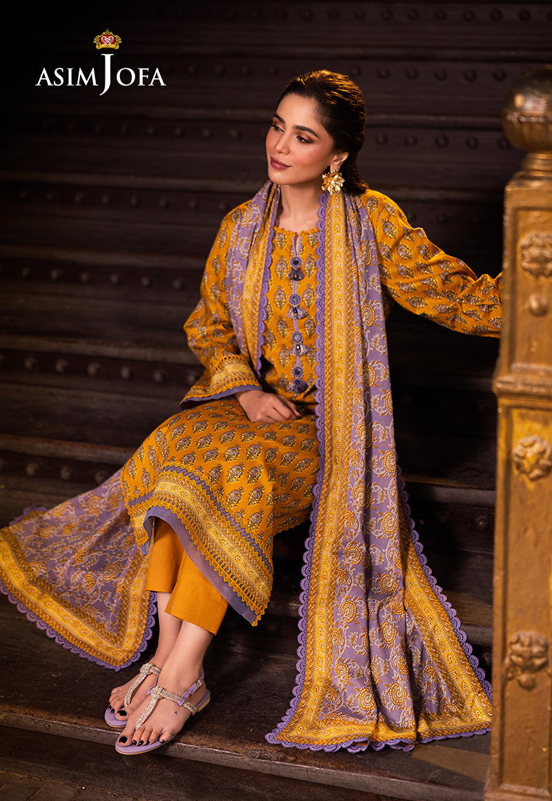 Asim Jofa | Prints Drop 2 | AJUBJ-53 by Asim Jofa - Designer Dress - Type: Ladies Clothes - Available at Libayah - 100% Original