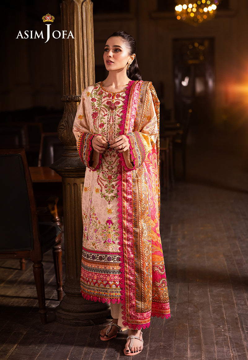 Asim Jofa | Prints Drop 2 | AJUBJ-02 by Asim Jofa - Designer Dress - Type: Ladies Clothes - Available at Libayah - 100% Original