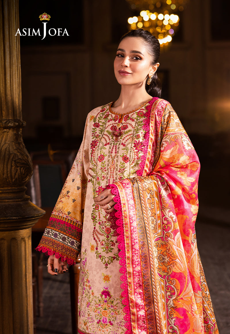 Asim Jofa | Prints Drop 2 | AJUBJ-02 by Asim Jofa - Designer Dress - Type: Ladies Clothes - Available at Libayah - 100% Original