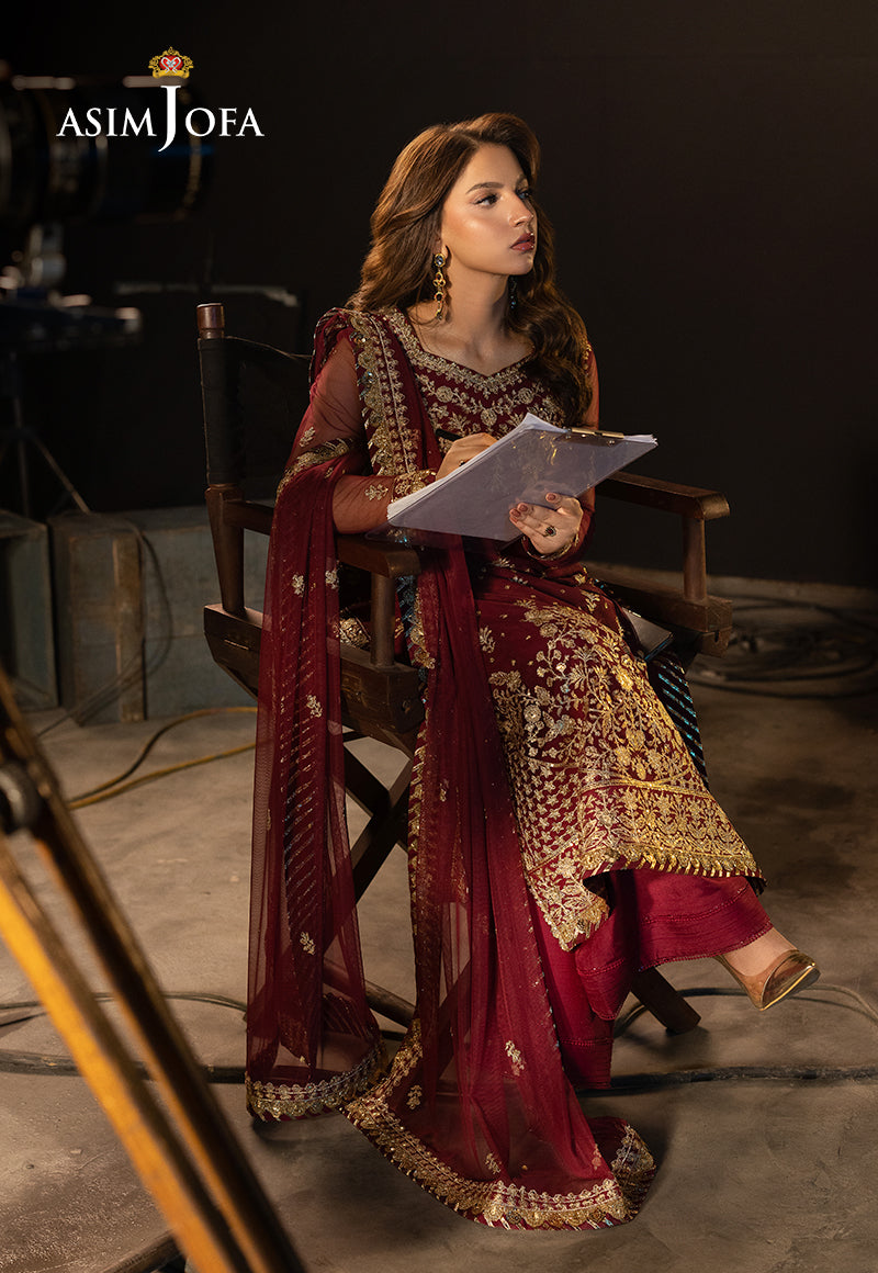 Asim Jofa | Festive Collection 25 | AJLLF-01 by Asim Jofa - Designer Dress - Type: Ladies Clothes - Available at Libayah - 100% Original