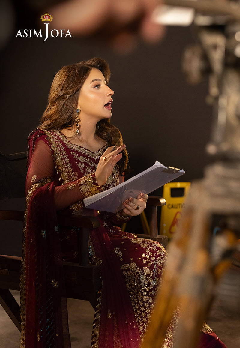 Asim Jofa | Festive Collection 25 | AJLLF-01 by Asim Jofa - Designer Dress - Type: Ladies Clothes - Available at Libayah - 100% Original