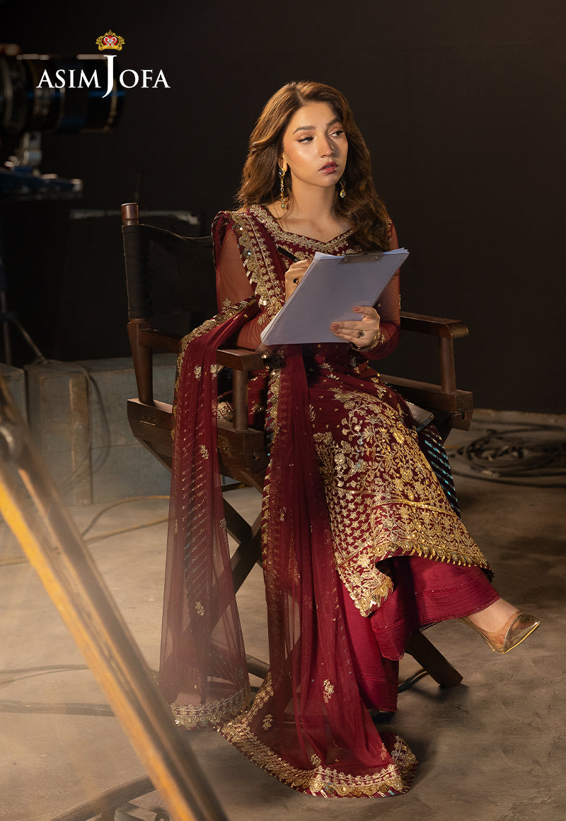 Asim Jofa | Festive Collection 25 | AJLLF-01 by Asim Jofa - Designer Dress - Type: Ladies Clothes - Available at Libayah - 100% Original